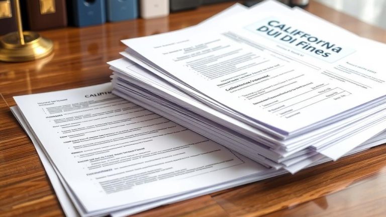 California Dui Fines: What To Expect And How To Prepare